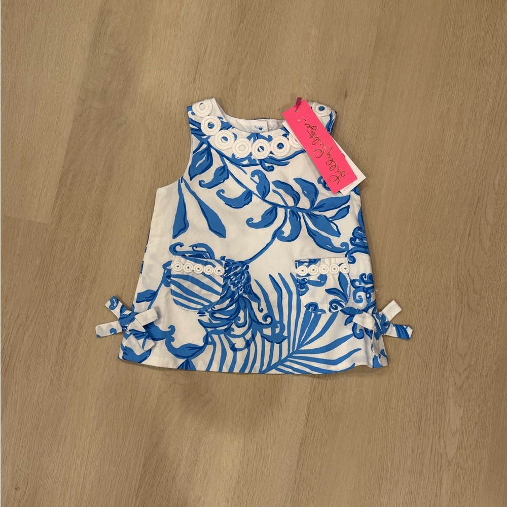 NWT Lilly Pulitzer Baby Lilly Shift in Glisten in the Sun
